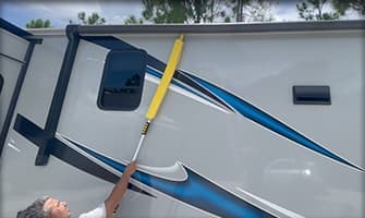 Reaching the top of your RV